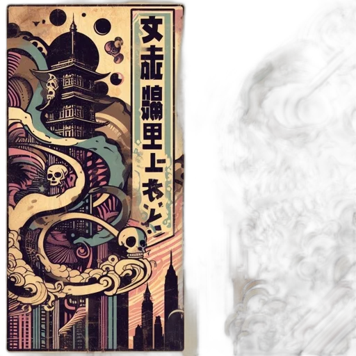 comic book art, concept art, fantasy art, cyberpunk transparent PNG cut-out