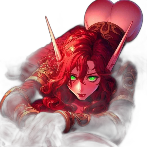 staff, crown, weapon, fantasy art transparent PNG cut-out