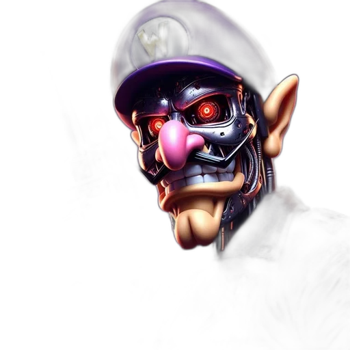 robot, mask, face, concept art transparent PNG cut-out