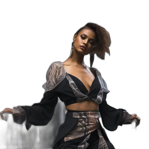 jacket, dress, concept art, photorealistic transparent PNG cut-out