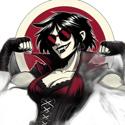 comic book art, concept art, cartoon, anime transparent PNG cut-out