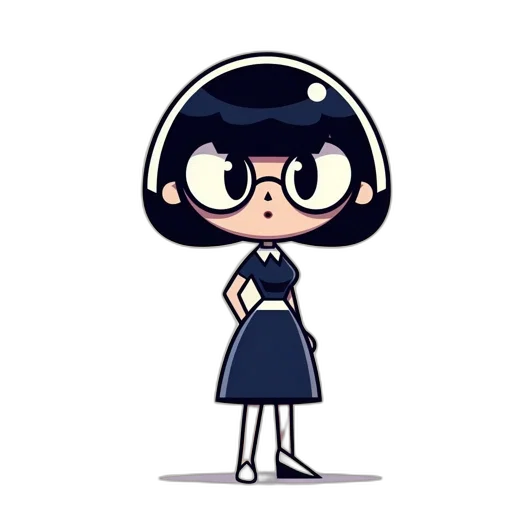dress, staff, robot, creature transparent PNG cut-out