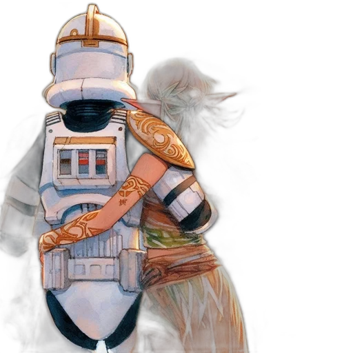 robot, concept art, fantasy art, comic book art transparent PNG cut-out