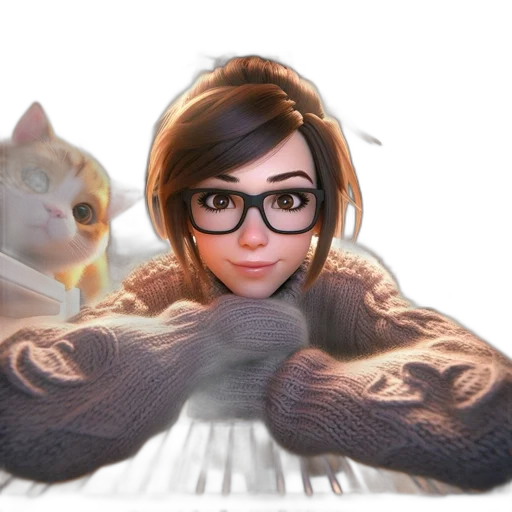 staff, animal, face, creature transparent PNG cut-out