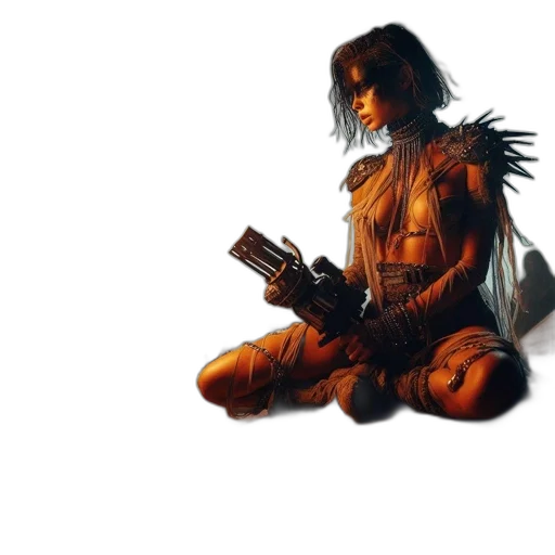 weapon, robot, concept art, comic book art transparent PNG cut-out