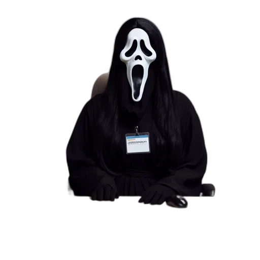 mask, staff, creature, face transparent PNG cut-out