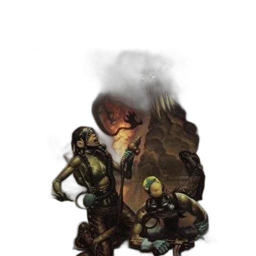 dragon, staff, robot, creature transparent PNG cut-out