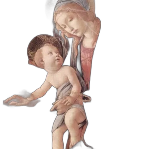 photorealistic, oil painting, 3d render, renaissance transparent PNG cut-out
