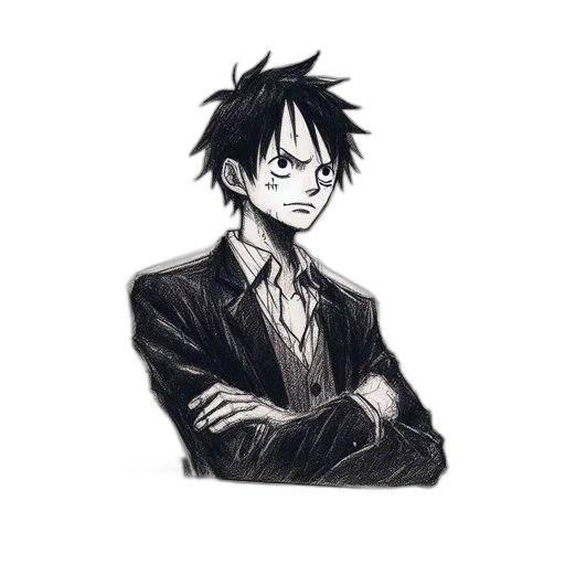 staff, jacket, face, creature transparent PNG cut-out
