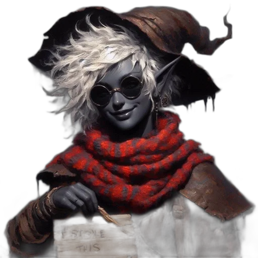 dragon, hat, mask, jacket transparent PNG cut-out