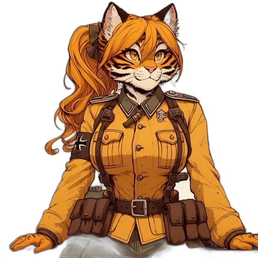 staff, jacket, animal, pixel art transparent PNG cut-out