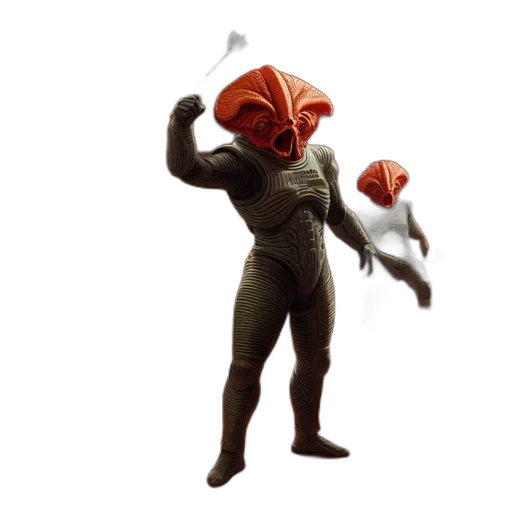 creature, staff, animal, mask transparent PNG cut-out