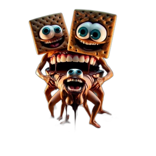 creature, mask, crown, furniture transparent PNG cut-out