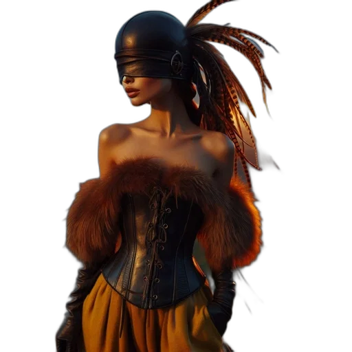 hat, mask, dress, jacket transparent PNG cut-out