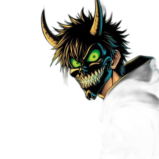 mask, face, staff, creature transparent PNG cut-out