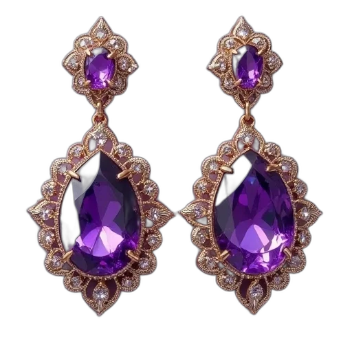 jewelry, front, back, pair transparent PNG cut-out