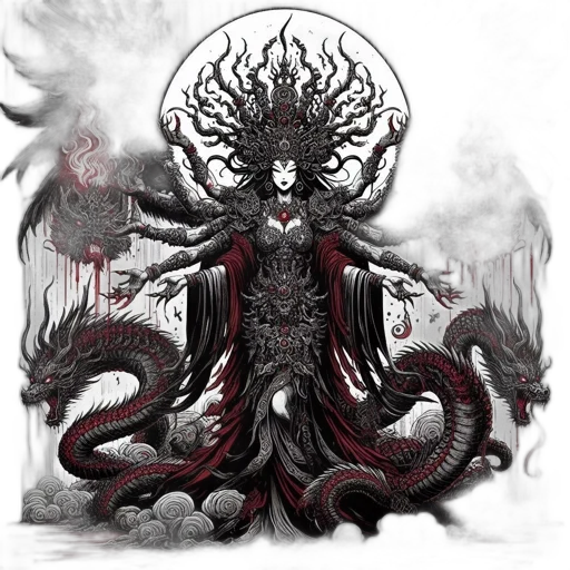 dragon, creature, fantasy art, concept art transparent PNG cut-out