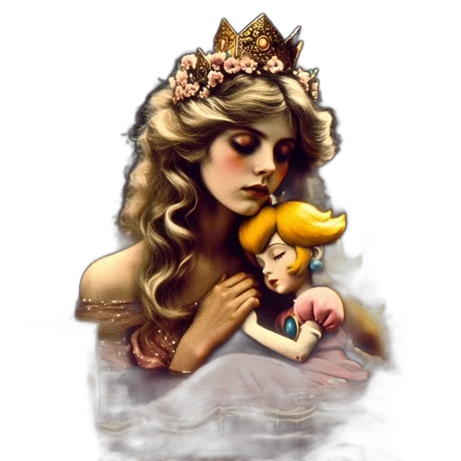 crown, jewelry, pixel art, fantasy art transparent PNG cut-out