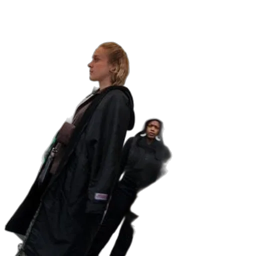 jacket, staff, umbrella, weapon transparent PNG cut-out