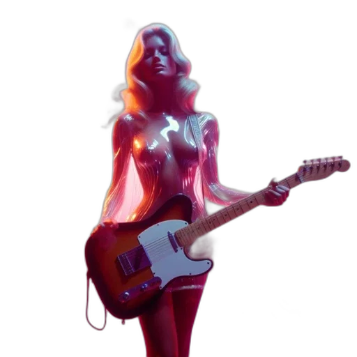 dress, robot, concept art, 3d render transparent PNG cut-out