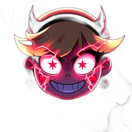 mask, staff, face, creature transparent PNG cut-out