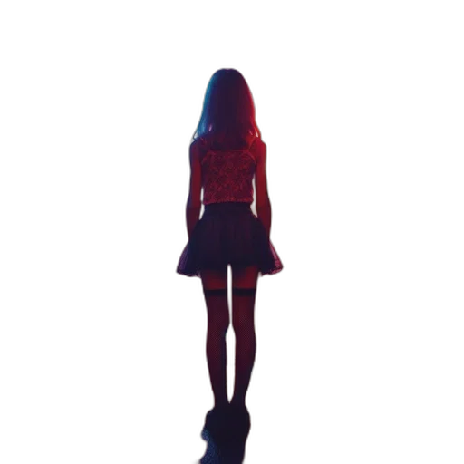 dress, jacket, robot, hair transparent PNG cut-out