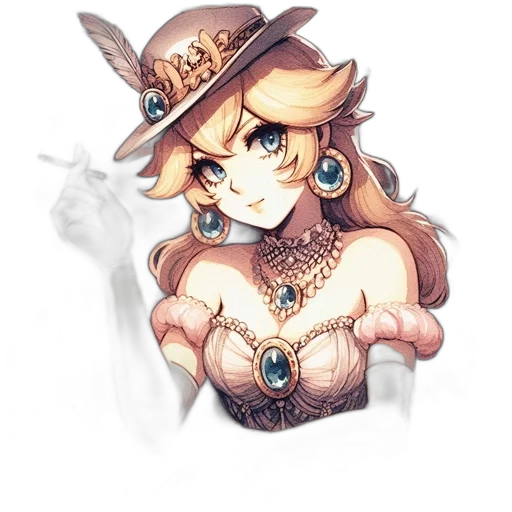 staff, jewelry, hat, crown transparent PNG cut-out