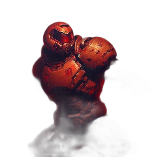 robot, mask, weapon, bottle transparent PNG cut-out