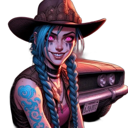 hat, car, weapon, face transparent PNG cut-out