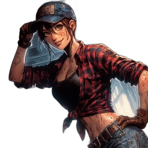 hat, weapon, concept art, comic book art transparent PNG cut-out