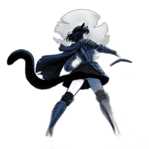 dragon, creature, mask, staff transparent PNG cut-out