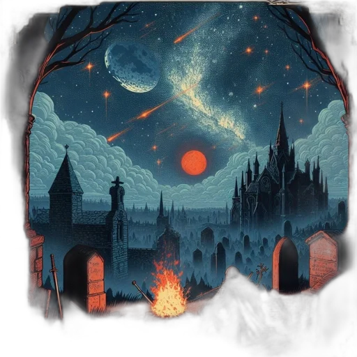 fantasy art, concept art, pixel art, comic book art transparent PNG cut-out