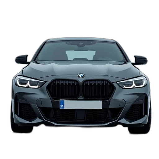 car, 3d render, photorealistic, bmw transparent PNG cut-out