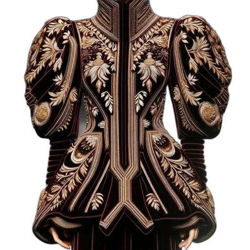 dress, jacket, crown, jewelry transparent PNG cut-out