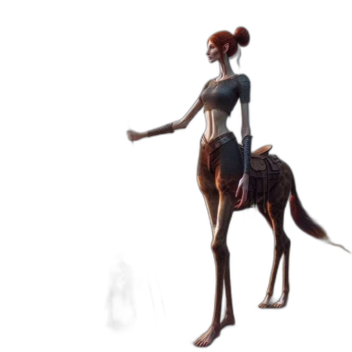 animal, creature, staff, dress transparent PNG cut-out