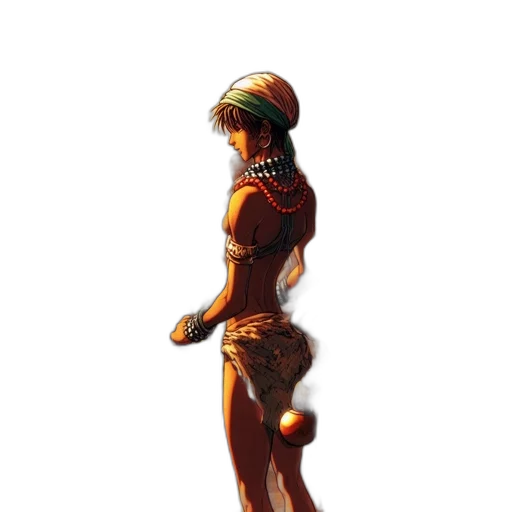 staff, mask, creature, robot transparent PNG cut-out