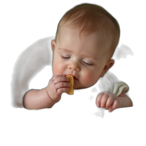 food, face, photorealistic, oil painting transparent PNG cut-out