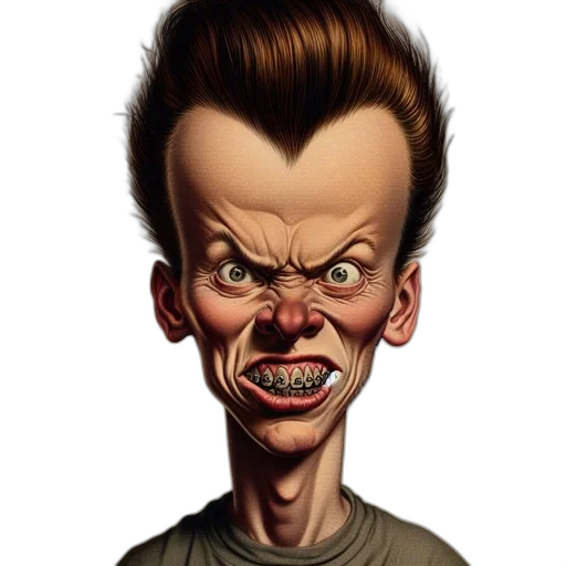 face, mask, creature, cartoon transparent PNG cut-out