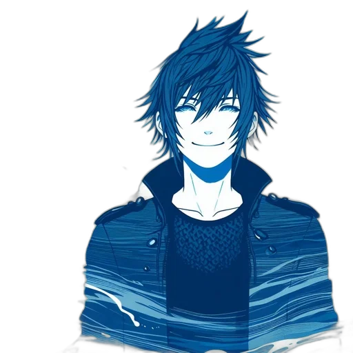 jacket, concept art, pixel art, anime transparent PNG cut-out