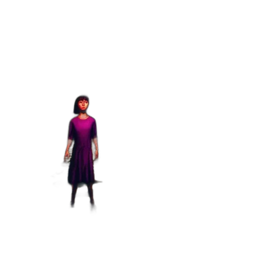 dress, staff, robot, creature transparent PNG cut-out