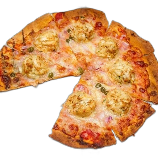 food, umbrella, crown, 3d render transparent PNG cut-out