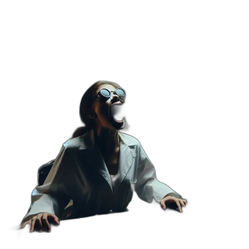 jacket, mask, creature, animal transparent PNG cut-out