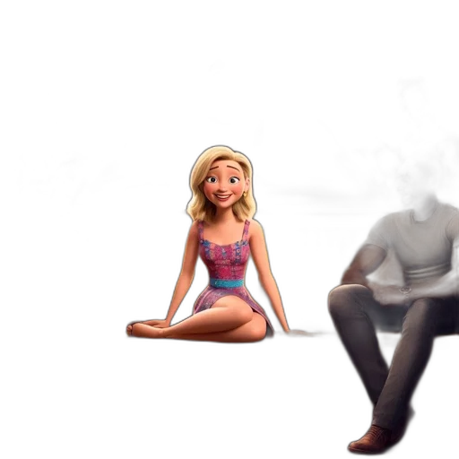 concept art, 3d render, cartoon, photorealistic transparent PNG cut-out