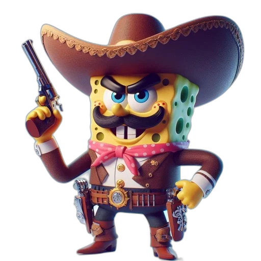 weapon, hat, robot, animal transparent PNG cut-out