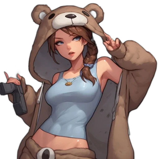 jacket, staff, pixel art, concept art transparent PNG cut-out