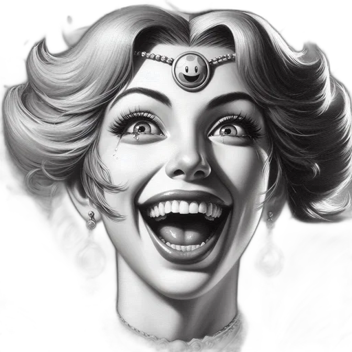 face, comic book art, photorealistic, cartoon transparent PNG cut-out