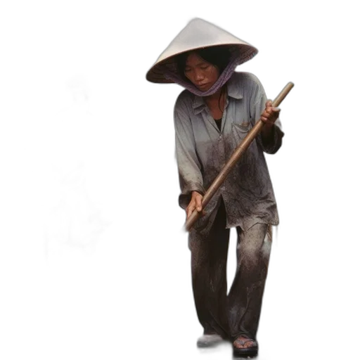 staff, umbrella, weapon, hat transparent PNG cut-out