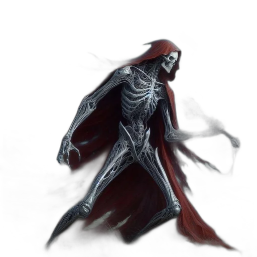 creature, mask, staff, robot transparent PNG cut-out