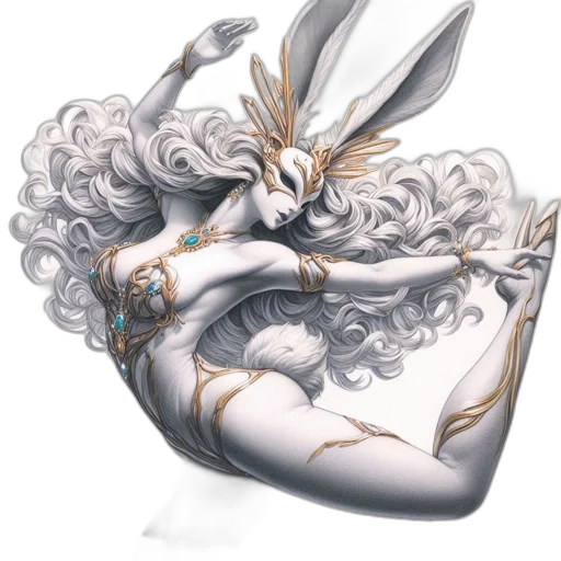 jewelry, mask, crown, fantasy art transparent PNG cut-out