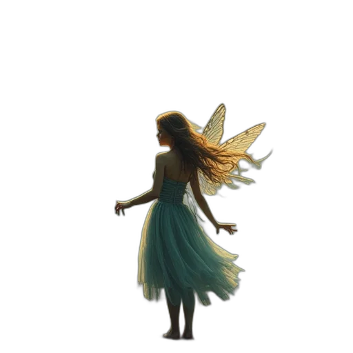 dress, creature, flower, dragon transparent PNG cut-out